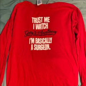 Greys Anatomy Shirt from Etsy